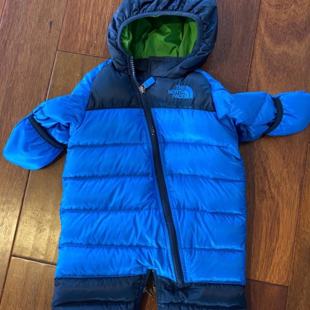 North Face Infant Snow Suit 0-3 Month
